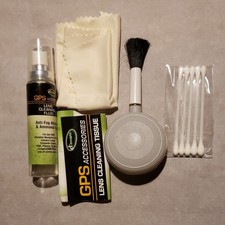 iConcepts All-Purpose 5-Piece Lens Cleaning Kit w/ Fluid, Tissue, Brush, Swabs