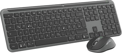 Logitech MK950 Signature Slim Combo Tastatur Maus QWERTZ DE Bluetooth Bolt