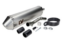 EndschalldäMpfer LeoVince X-Fight Aluminium FüR Beta RR Enduro, Motard E5 2021-