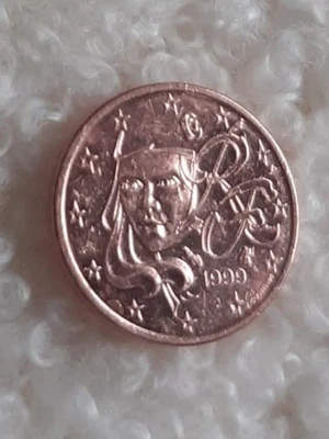 Pièce de 1 centime d'euro Marianne 1999 - Photo 1/3