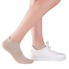 Unisex Thin Rayon Ankle Socks, Breathable Low Cut Athletic Running Sports Soc...