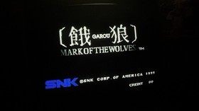 SNK Garou: Mark of the Wolves Neo Geo MVS Cart Authentic