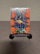 2022 Panini Mosaic #372 Quay Walker Mosaic Orange Fluorescent Rookie Card RC. rookie card picture