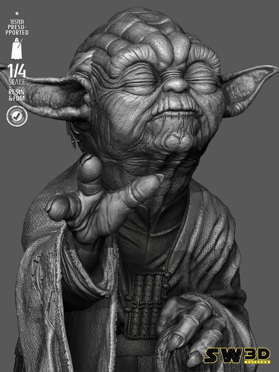 Master Yoda | 1/6 Scale Resin Kit | Star Wars (Unpainted) | eBay