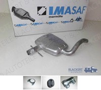 Imasaf Auspuff Msd, Mitteltopf für VW Golf III Variant 1.9 TDI 81KW
