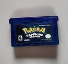 Pokemon Sapphire Version Nintendo Game Boy Advance 2002