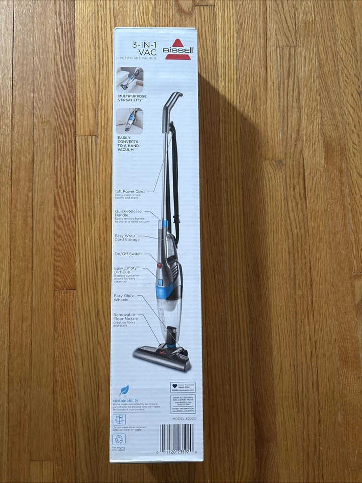 Bissell 3-in-1 Lightweight Compact Corded Stick Vacuum For Carpet Floor: 2 - Image 3 of 4