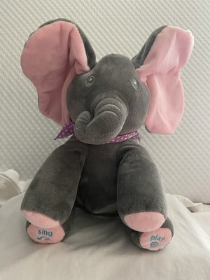 Multifunctional Elephant Plush Animatronic.  He Plays Music Dancing Ears