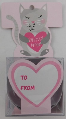Creatology Valentine's Day Sticker Roll 42 Pc New Smitten Kitten To From Card