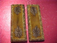 CIVIL WAR UNION CAVALRY MAJOR SHOULDER BOARD STRAPS USED