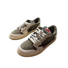 Travis Scott Jordan 1 Low OG Medium Olive PS 3Y DO5442-200 Used Box