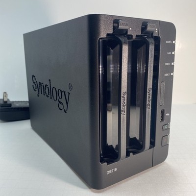 Synology DiskStation DS218  Network-Attached Storage 2 Bay No HDD W Pwr Cable