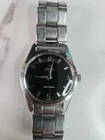 Vintage 1960 Omega Seamaster Automatic Cal 550 - Black Explorer Dial - Runs