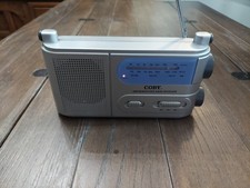 Coby CX-38 Portable AM FM TV / Weather Band Radio - Works