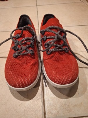 Allbirds Tree Dasher 2 Size 10.5 Vibrant Red Athletic Running Shoes Sneakers