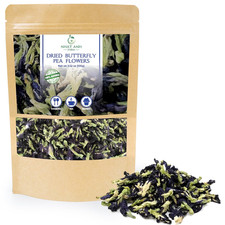 - Premium Dried Butterfly Pea Flower - 3,5Oz 100G Blue Butterfly Pea Flower - 1