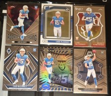 LADD MCCONKEY ROOKIE CHROME 6 CARD LOT LOS ANGELES CHARGERS MINT GEORGIA