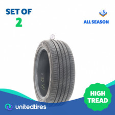 Set Of 2 Used 21545zr17 Kumho Majesty 9 Solus Ta91 91w - 832