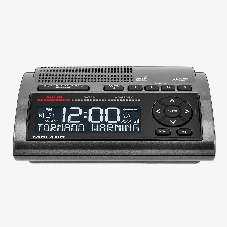 Midland - WR400 Weather Radio Deluxe - NOAA Emergency Alert Scanner – Home Us... - Image 2 of 4