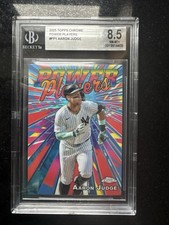 Topps 2025 Chrome Power Players Insert Aaron Judge #PP-1 Yankees MLB