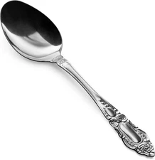 DecorRack 12 pieces Dinner Spoons, Food Grade Stainless Pack of 12, Silver 