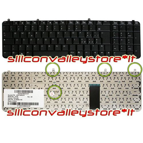 Tastiera ITA - NERO - per HP Pavilion HP W/K PHTM DV6Z-3100 BASE