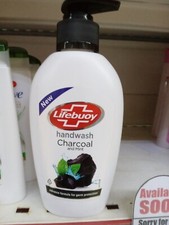 Lifebuoy Total CHARCOAL and MINT Hand Wash Liquid Hygiene Soap OZ GERM WASH