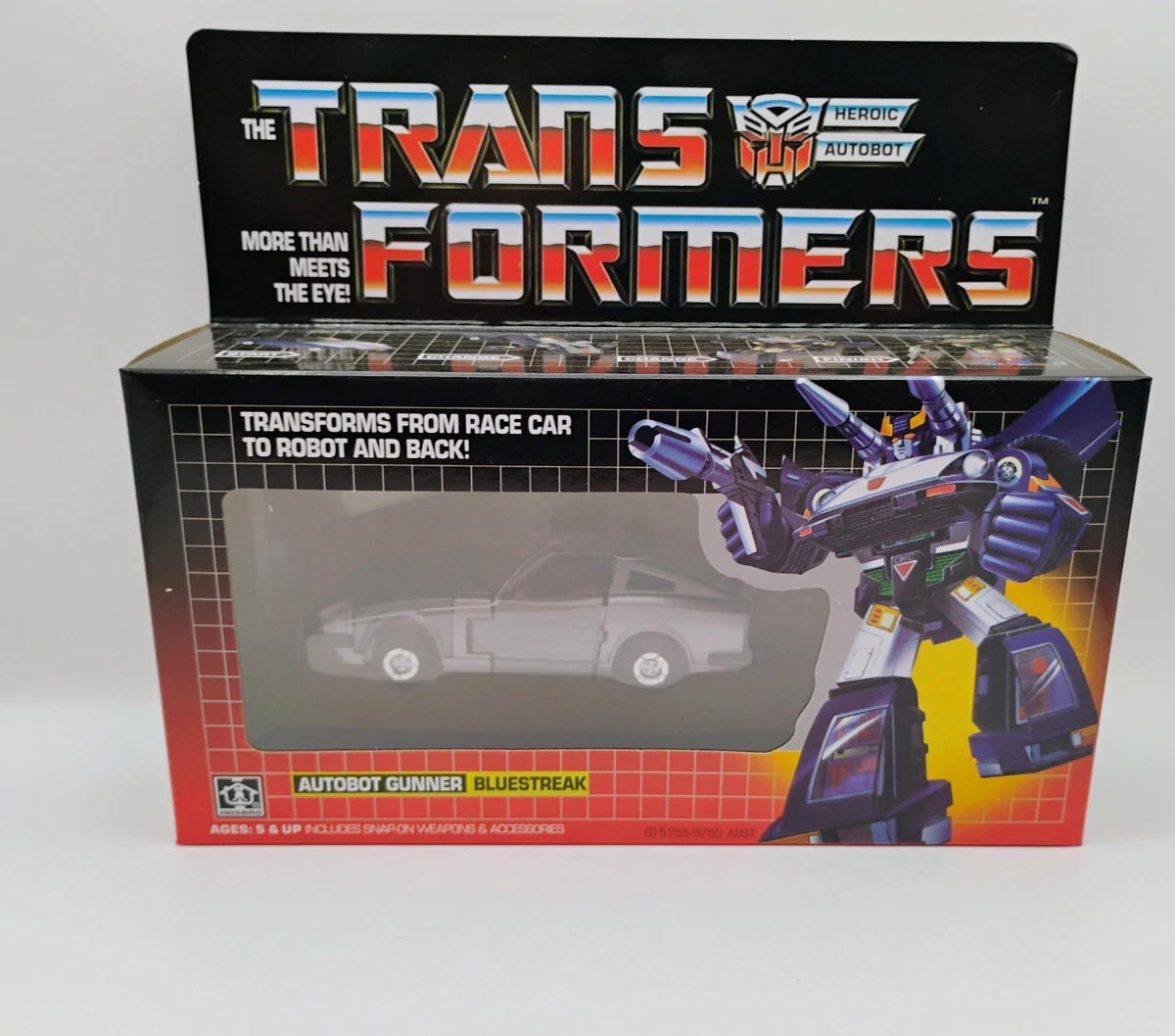 Bluestreak Transformers & Robots 1984 Year Manufactured Action