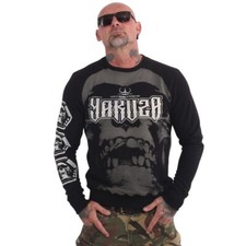 Yakuza Herren Ghost Skull Pullover Sweatshirt