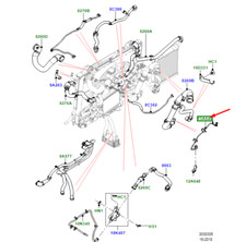 LAND ROVER RANGE ROVER VELAR L560 Cooling System Wire LR095331 NEW GENUINE