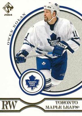 2003-04 Private Stock #95 OWEN NOLAN - Toronto Maple Leafs