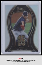 2021 Panini Select #25M-17 A.J. Minter 25-Man Holo Prizm