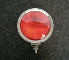 Oben Stop Light fog Red light fog light fits Porsche VW vintage rally chrome #1X