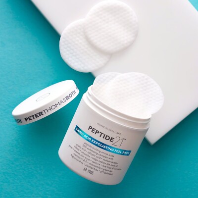Peter Thomas Roth Peptid 21 Aminosäure Peeling Peeling Pads 60 Pads | Versiegelt 