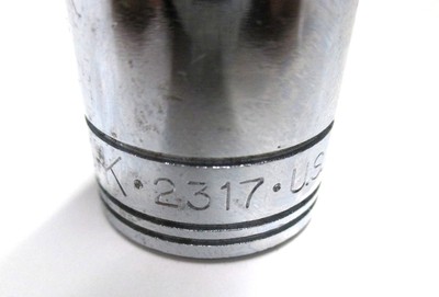 SK Hand Werkzeug Stecknuss – 17 Mm, 12-Point, 3/8 Zoll Antrieb, Verchromt, Für Anspruchsvolle Einsätze