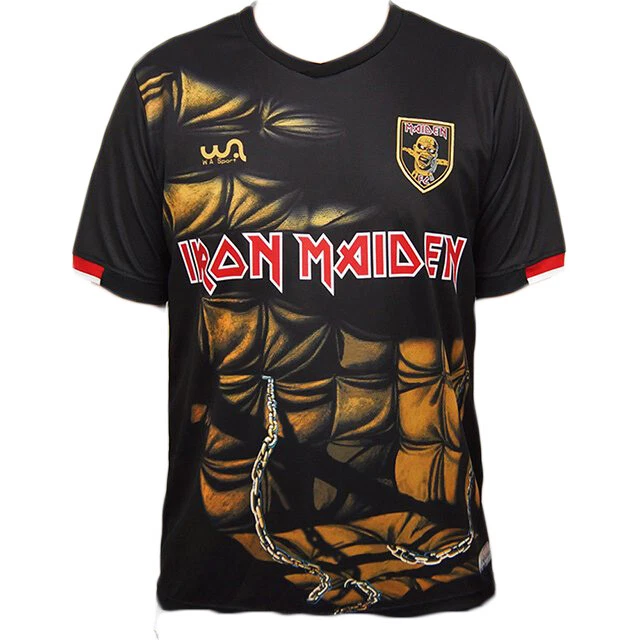 Piece of Mind Iron Maiden Limited Edition Soccer Jersey Wa