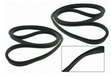 QUARTER WINDOW POP OUT SEALS SET OF 2 PAIR VOLKSWAGEN T1 BUG BEETLE 1965-1978