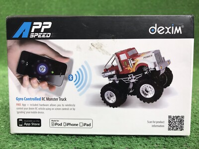 New In Box APP SPEED DEXIM GYRO CONTROLLED RC MONSTER TRUCK