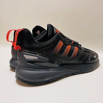 Size 10 - adidas ZX 2K Boost 2.0 Black Solar Red for sale Size 10 - adidas ZX 2K Boost 2.0 Black Solar Red for sale