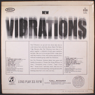 VIBRATIONS: new vibrations COLUMBIA 12