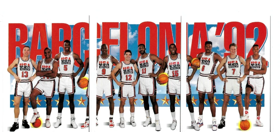 SALE! USA OLYMPIC Dream Team Basketball Cards &Books 1991-24 Jordan, Magic, Bird - Image 4 of 4