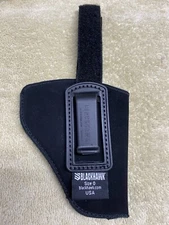 Blackhawk concealment Pistol Holster Size 0, with strap~ NOS