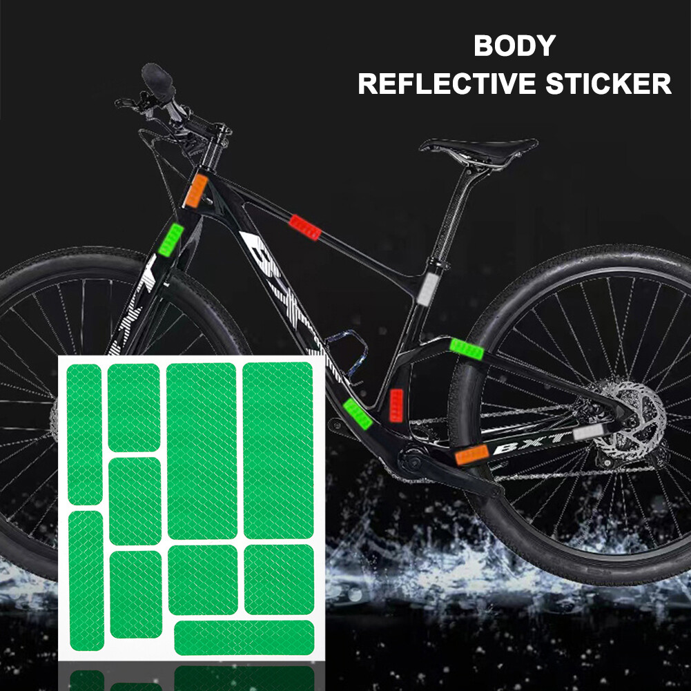 Bicycle Reflective Sticker Kits Mountain Road Bike Night Safety