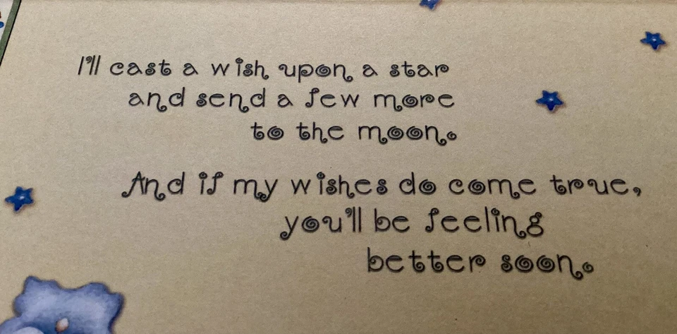 Leanin’ Tree Debbie Mumm Get Well Card W/Envelope, NEW - Image 4 of 4