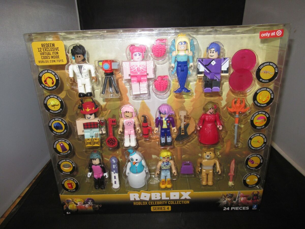 Roblox Celebrity Collection Series 4 24 pieces 12 Virtual Codes