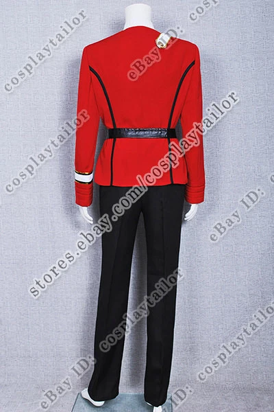 Disfraz de Cosplay de la Flota Estelar con Cinturón Foto 3 de 4