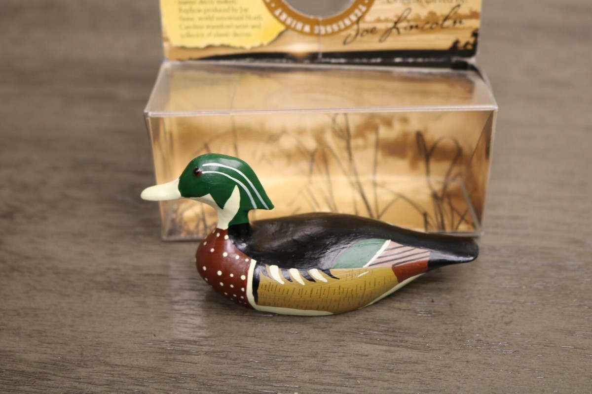 Duck Decoy Miniature Joe Seme 1930 Joe Lincoln Replica VHTF in