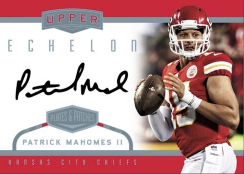 2017 Plates & Patches Patrick Mahomes Rookie Auto RC NFL Blitz Digital Card - Picture 1 of 1