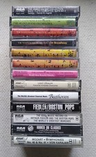 Classical Music Cassette Lot Mantovani Beethoven Mozart Light Cavalry