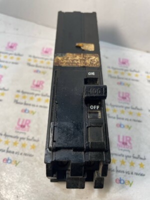 Q1L2100 Square D 100 Amp 2 Pole Circuit Breaker Q1L 100A 240VAC 2P Used